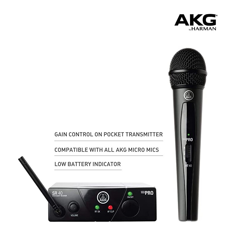 WMS40 MICROFONO INALAMBRICO AKG