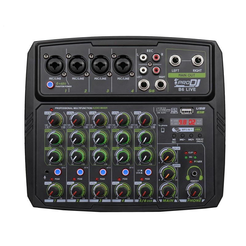 B6L CONSOLA DE 4 CANALES PRODJ