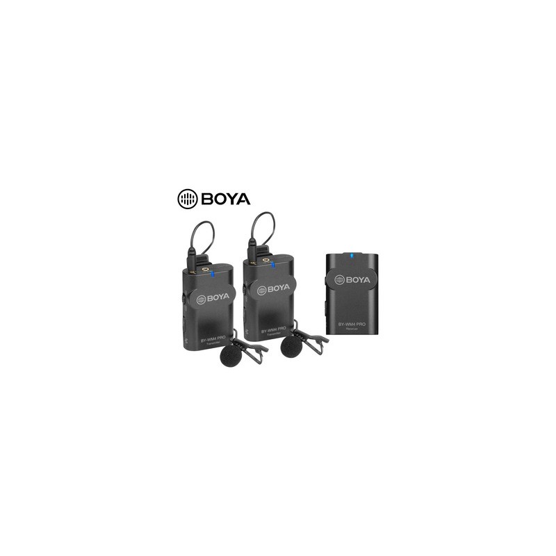 BYWM4 MICROFONO INALAMBRICO DOBLE BOYA BYWM4 MICROFONO INALAMBRICO DOBLE BOYA