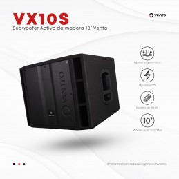 VX10S SUBWOFER VENTO ACTIVO DE 10 P CON DSP