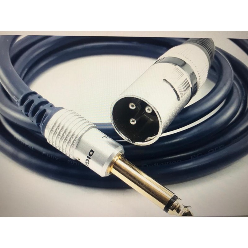 MC8097F5 CABLE XLR 1/4 MACHO 1,8MTRS