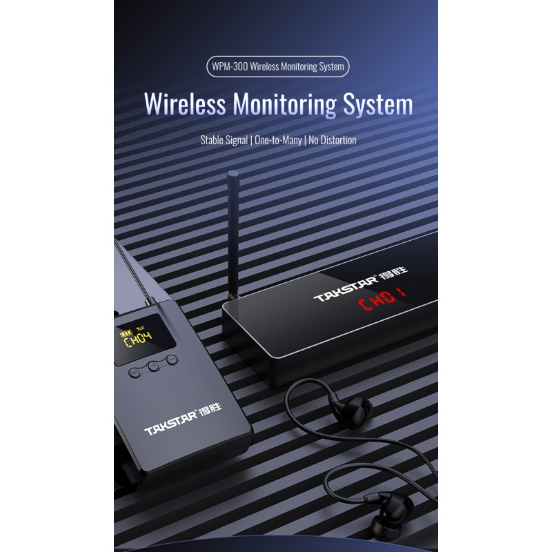 WPM300 SISTEMA DE MONITOREO INALAMBRICO INEAR TAKSTAR