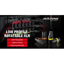 LX3F JACK XLR ROTABLE PLANO ROXTONE