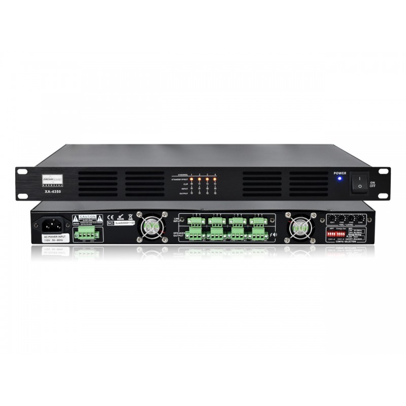 AMPLIFICADOR DE SONIDO XA4350 MARCA DREAMSOUND AMPLIFICADOR DE SONIDO XA4350 MARCA DREAMSOUND