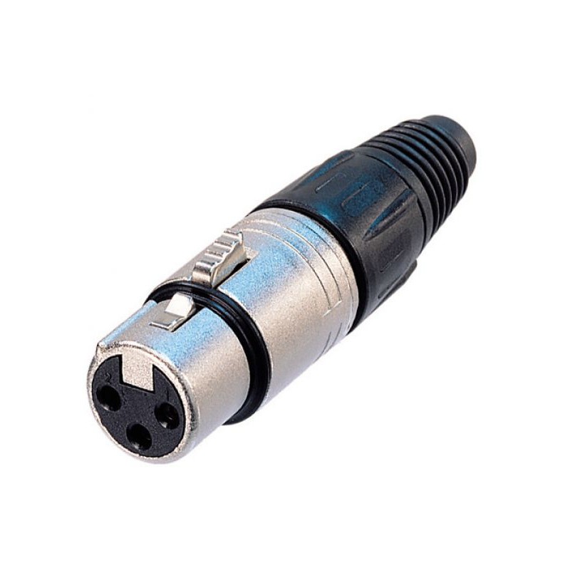 RX3FNT XLR HEMBRA JACK SILVER CANON ROXTONE RX3FNT XLR HEMBRA JACK SILVER CANON ROXTONE