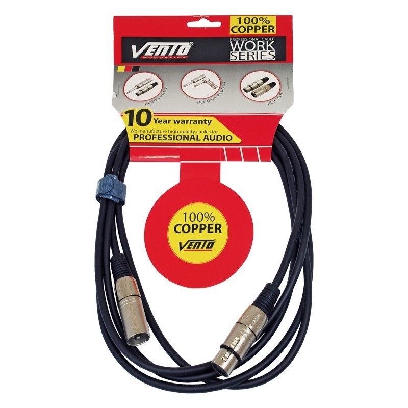 WORK3XLR CABLE XLR DE 3 MTRS