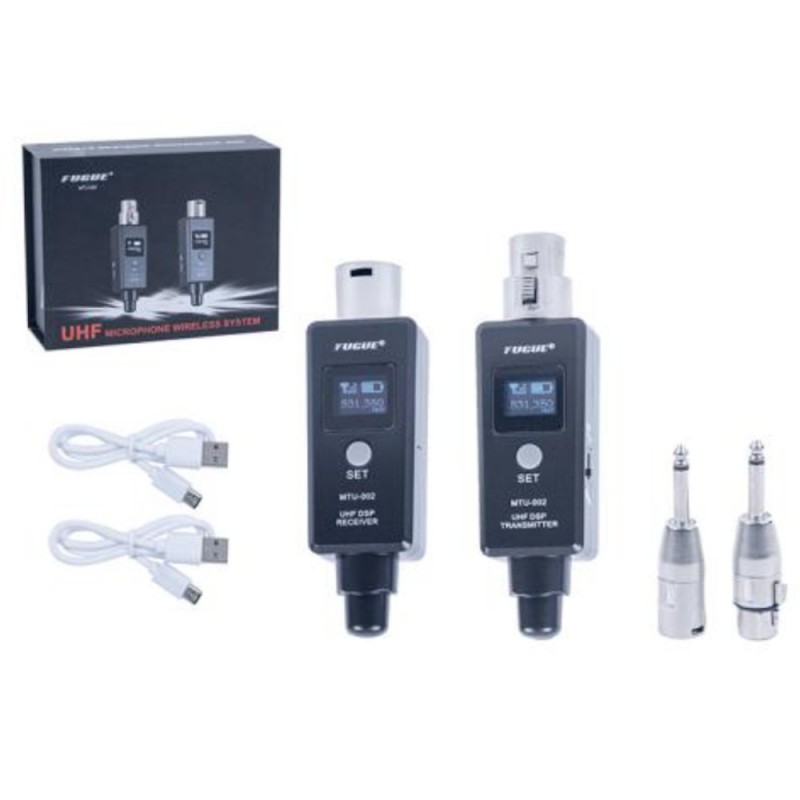 MTU002 TRANSMISOR XLR INALAMBRICO MTU002 TRANSMISOR XLR INALAMBRICO