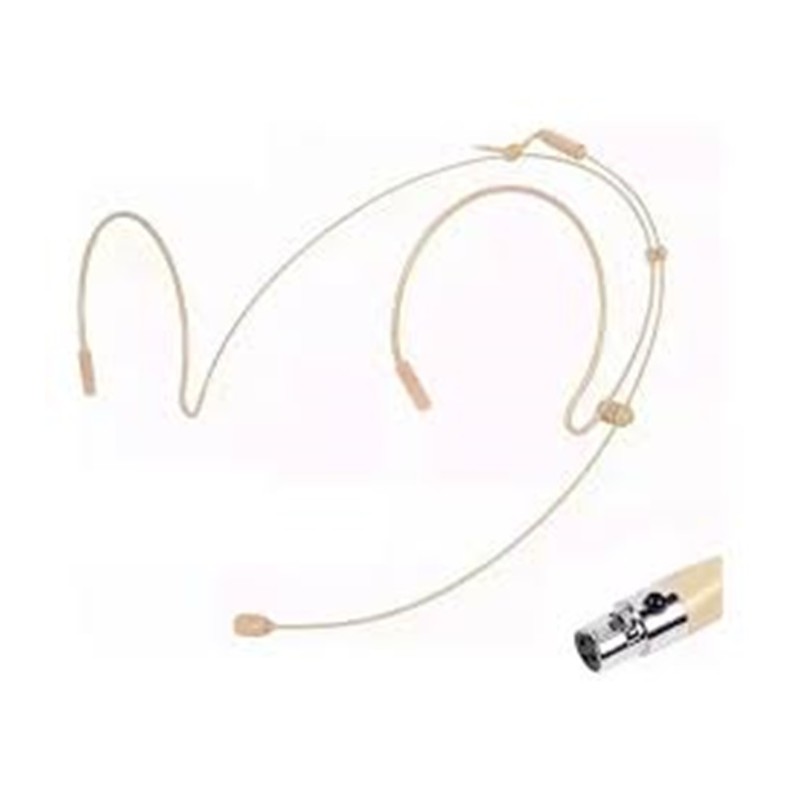 HM01+P01 MIC DIADEMA UNIDIRECCIONAL MINI CANON