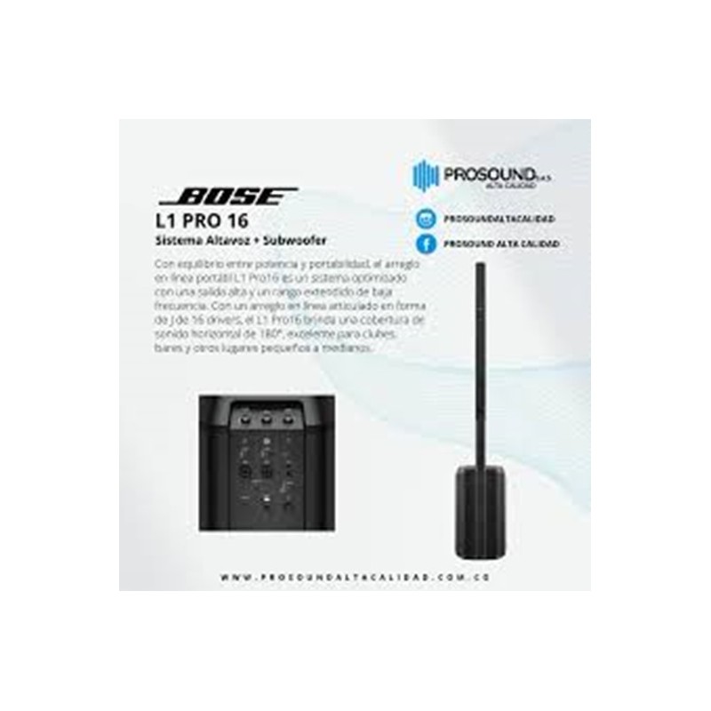 L1PRO8 BOSE PORTABLE LINE ARRAY SYSTEM