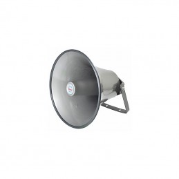 H161 CORNETA REDONDA GRIS 16" SINUNIDAD