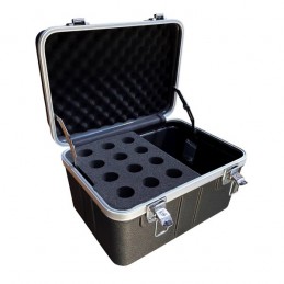 Microphone Rack Case Vento 12 Micrófonos en ABS V-MIC12 –