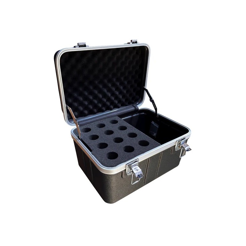 Microphone Rack Case Vento 12 Micrófonos en ABS V-MIC12 –
