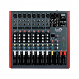 Mezclador CH8 USB PRO DJ análogo 8 entradas