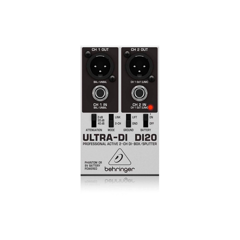 Caja DI20 BEHRINGER directa activa