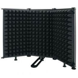 XMF201B Pantalla acústica media luna portátil 3 paneles superfix