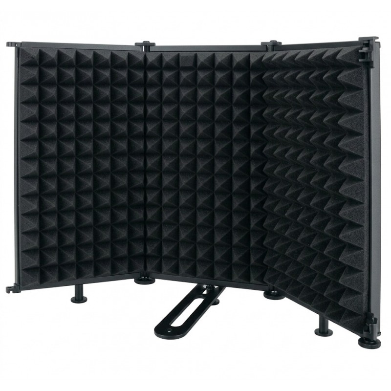 XMF201B Pantalla acústica media luna portátil 3 paneles superfix