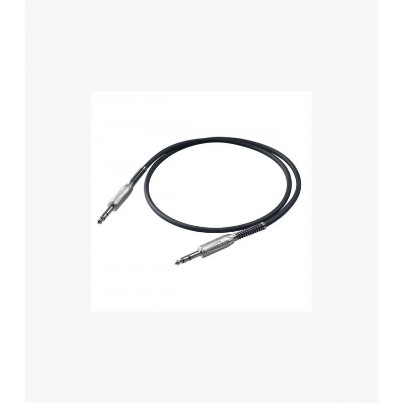 EXTENSION PLUG STEREO 1/4 A PLUG STEREO 1/4" PROEL BULK140LU3"