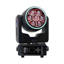 Cabeza Móvil BIG DIPPER LM0740L 7x40W RGBW Bee Eye Zoom Beam