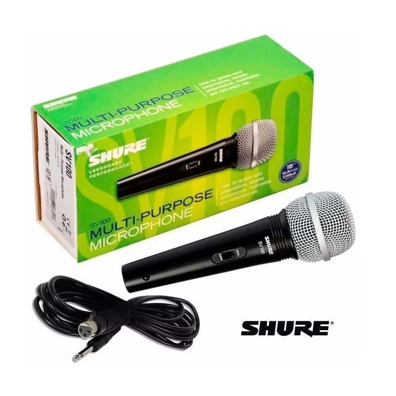 SV100 MIC SHURE ALAMBRICO