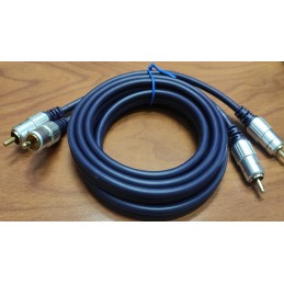 MC8099F3 EXTENSION 2X2 PLUG RCA DORADO 3 MTRS