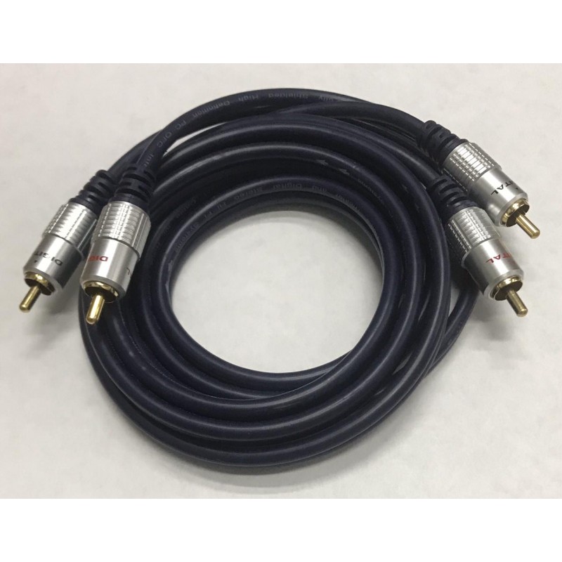 MC8099F EXTENSION 2X2 RCA 1.8MT CABLE AUDIO DIGITAL MC8099F EXTENSION 2X2 RCA 1.8MT CABLE AUDIO DIGITAL